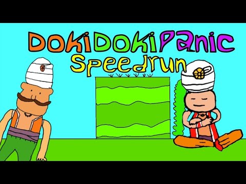 Gone Too Far Doki Doki Panic Speedrun ANIMATED