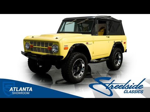 1970 Ford Bronco 4×4