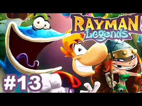 Rayman Legends Gameplay Part #13 Toad Story / Rescue Aurora - 600 Feet Under