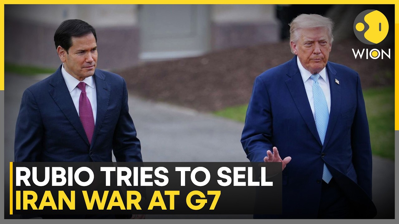 Day 2 of G7: EU Allies Push US For Details on Military Strategy | WION News
