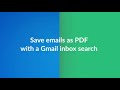 Save Emails as PDF by cloudHQ