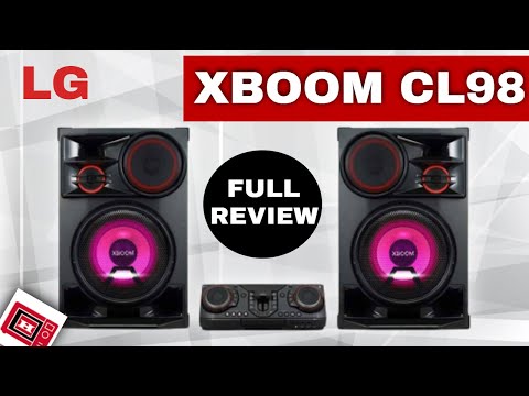 LG XBOOM CL98 AUDIO SET | FULL REVIEW