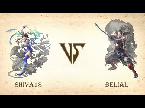 Shiva18 (Xianghua) VS Belial (Mitsurugi) - Network Test Beta