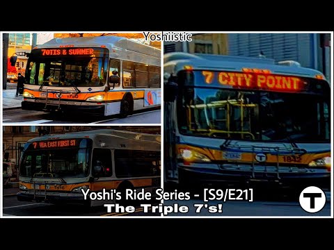 Top Tiers | Yoshi’s Ride Series {S9-E21} - Riding the 7 w/ 3 Portions! 🚌 - {MBTA} | SPECIAL REQUEST