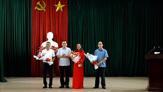 Thành ủy, HĐND, UBND, UB MTTQ Việt Nam thành phố tổ chức buổi sinh hoạt chính trị dưới nghi thức chào cờ đầu tuần tháng 9, năm 2023