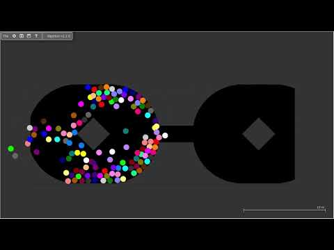 Survival Proliferation 27 | Marble Race in Algodoo