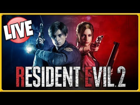 MR X IS ON MY TAIL! - Resident Evil 2 Remake - BLIND PLAYTHROUGH | Live Stream