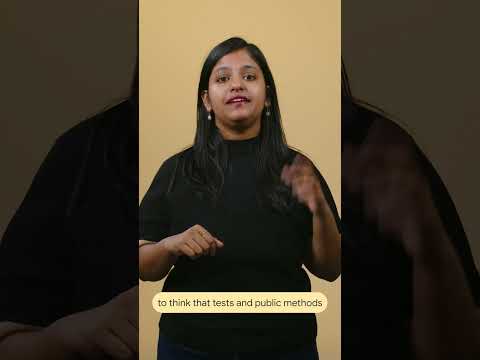 Video Thumbnail: Testing tip for devs: Test behaviors, not methods.