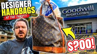 I Found Designer Handbags at Goodwill!