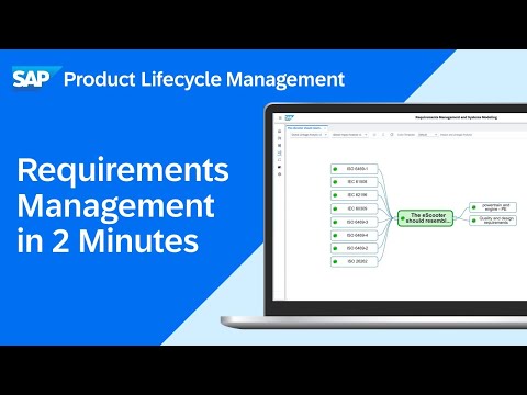 SAP PLM Requirements Management in 2 Minutes | Demo