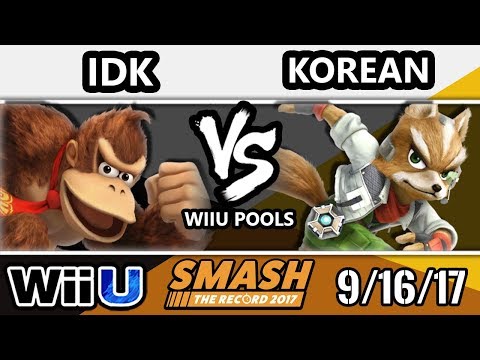 STR 2017 Smash 4 - HiD | IDK (Donkey Kong)  Vs. Brult | KOrean (Fox) - Smash Wii U