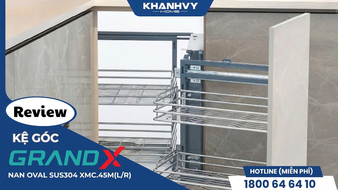 Kệ góc liên hoàn Grandx XMC.45M1 (L/R)