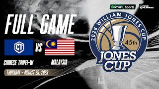 45th William Jones Cup 2026 Men’s Basketball Tournament  CT-W vs MAS