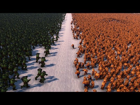 20000 HULK vs 40000 THE THING - Ultimate Epic Battle Simulator