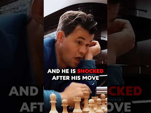 WORLD NO.1 Magnus is SHOCKED BY HIS OWN MOVE While STUDYING
