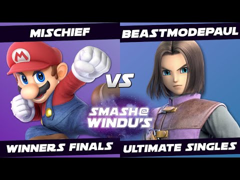 Mischief (Mario) vs BeastModePaul (Hero) - Smash @ Windu's 107 - Winners Finals SSBU