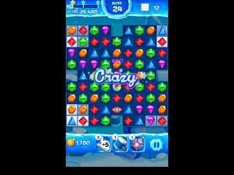 Jewel Pop Mania:Match 3 Puzzle Level 94 ( Jewel Ice Episode ) - Walkthrough ( No Booster )