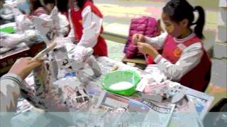 Dogs paper mache 在博愛504美勞 