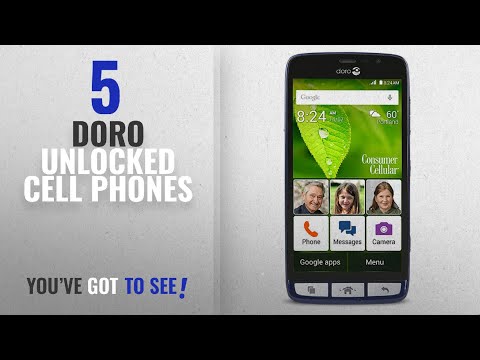 Top 5 Doro Unlocked Cell Phones [2018 Best Sellers]: Doro 824 SmartEasy Senior-Friendly GSM Unlocked