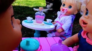 BABY ALIVE Tea Party With Mean Audrey!