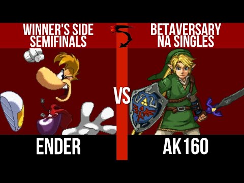 Betaversary NA: Ender (Rayman) vs AK160 (Link) - SSF2 Winners Semifinals