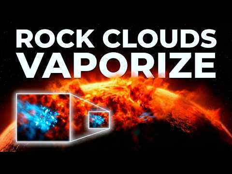James Webb Just Found a Planet Where Rock Clouds Vaporize Every Sunset!