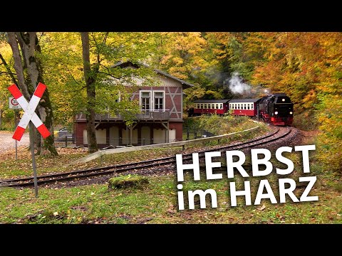 Harzquerbahn im Herbst
