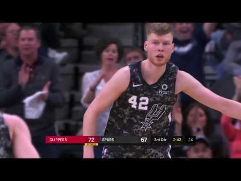 Davis Bertans All Three Pointers in 2018/2019 NBA Season
