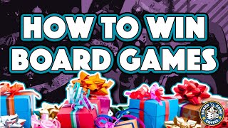 How to Win Board Games in our Christmas Giveaway Extravaganza!