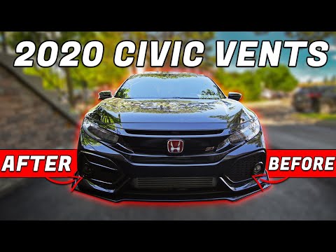 2020 Honda Civic Bumper Garnish Install (10th Gen Civic)