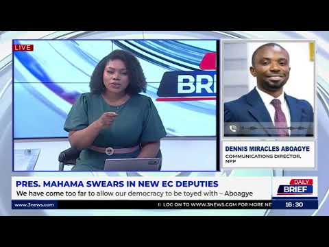 New EC Deputies Sworn In: Miracles Aboagye & Tanko-Computer Clash