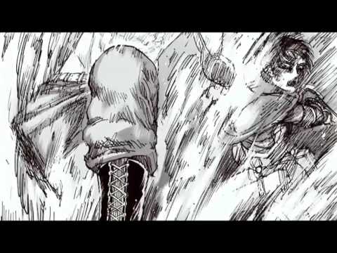 Shingeki No Kyojin: Levi Ackerman vs Zeke (Titán simio)