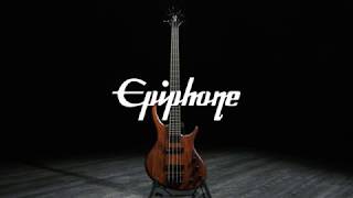 Video thumbnail for Epiphone Toby Deluxe IV Bass, Walnut | Gear4music demo by Gear4music Guitars