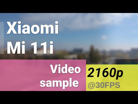 8K 4320p 30fps (main camera) - Xiaomi Mi 11i video sample