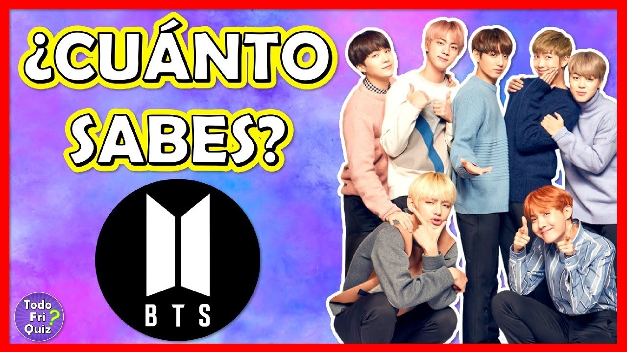 ¿Cuánto Sabes de BTS 🎤 Test/Trivia/Quiz