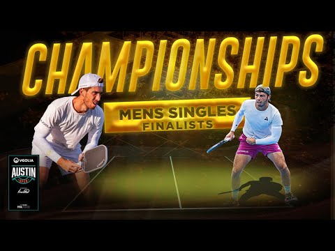 Ben Johns vs Federico Staksrud at the Veolia Austin Open