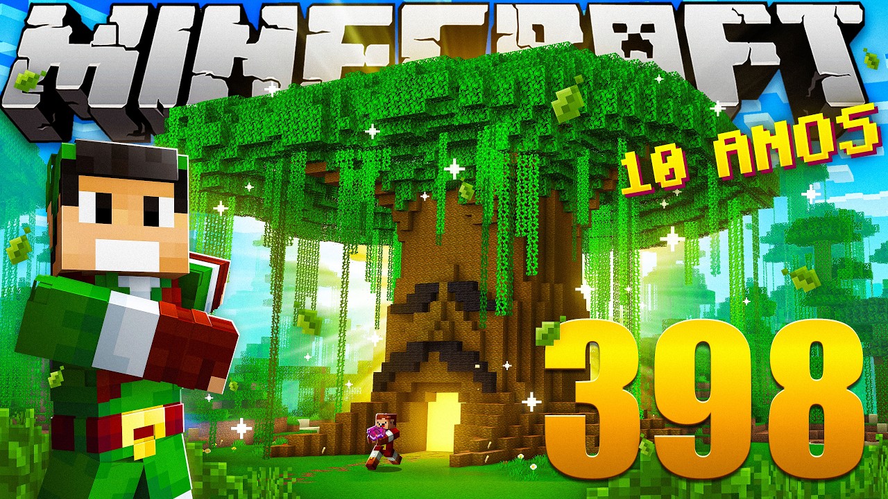 O PROJETO QUE DUROU UMA DÉCADA - Minecraft Em busca da casa automática #398