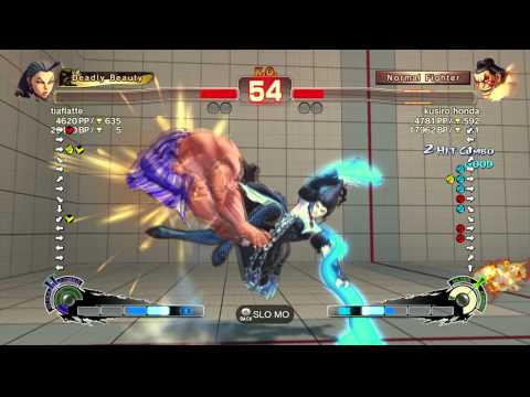 SSFIVAE~ Rose (tiaflatte) vs.  E.Honda (kusiro honda) HD