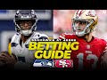 Seahawks at 49ers Betting Preview: Pick to win, top props | NFL Wildcard | CBS Sports HQ