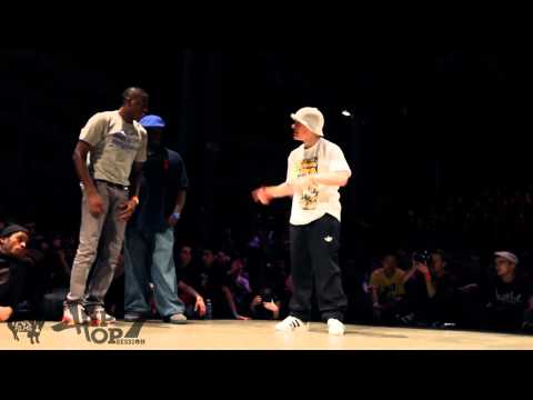 LAMINE vs FOCUS Hip Opsession 7 Bboy 1on1 Semi-Final Battle 2011 YAK FILMS