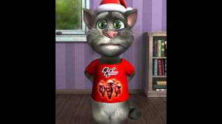 Talking Tom sing windows down half part