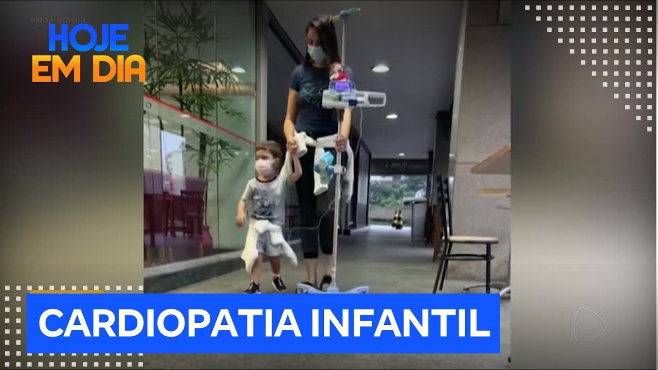 Conheça o menino de 3 anos que luta contra a cardiopatia congênita e aguarda transplante de coração