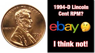 Download lagu 1994 D Lincoln Cent RPM eBay Coin Listing Rants Ep... mp3