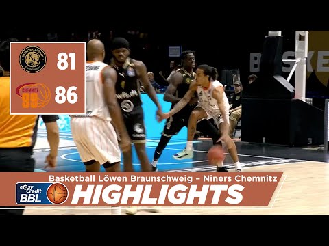 Basketball Löwen Braunschweig – Niners Chemnitz 81:86 | Basketball-Bundesliga Highlights