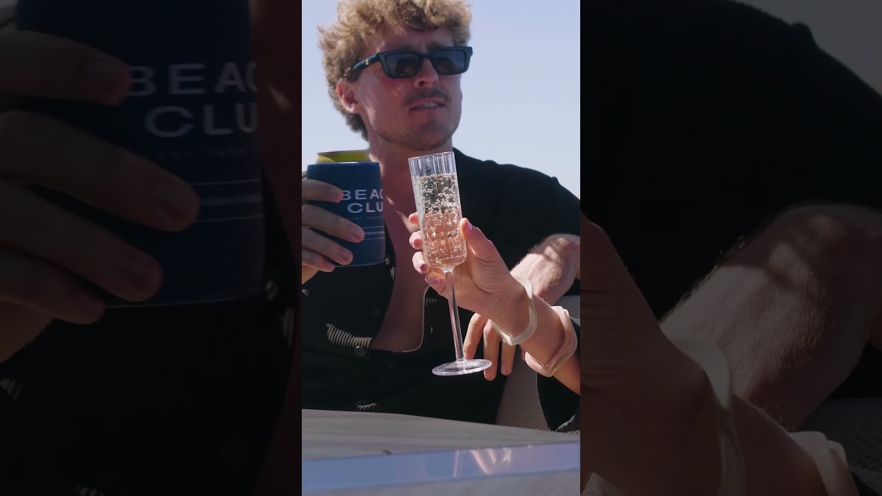 Beach Club Boats Back of Boat Social Video
