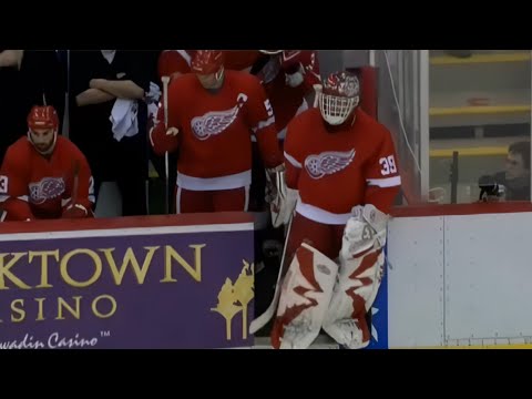 Sharks @ Red Wings 04/26/07 | Game 1 Semifinals 2007