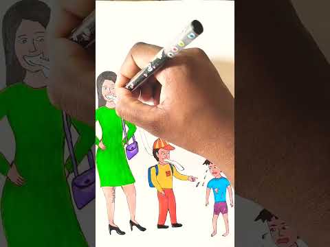 Give your child Good Manners #shorts#youtubeshorts#art