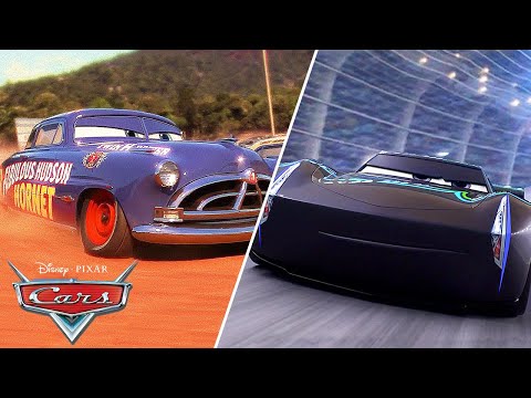Next Generation Racers vs. Veteran Legends! | Pixar Cars | @disneyjr