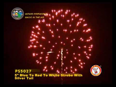 SA125PE17 - 5 INCH SHELL - WIZARD FIREWORKS - PS5027