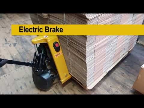 Galaxy Electric Pallet Truck, Fully Powered Drive and Lift with Li-ion battery.